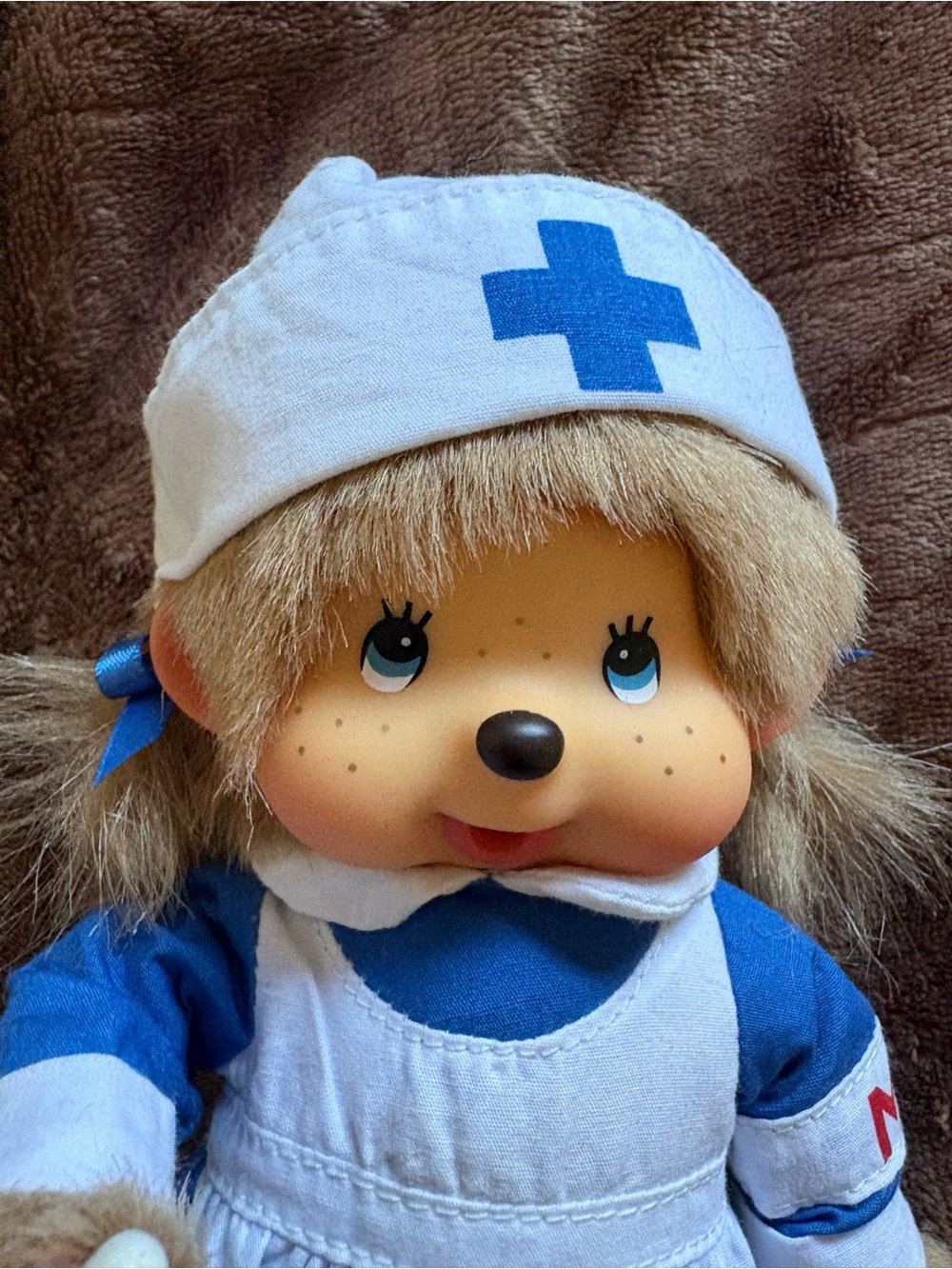 blonde nurse monchhichi rare - Picture 4 of 5